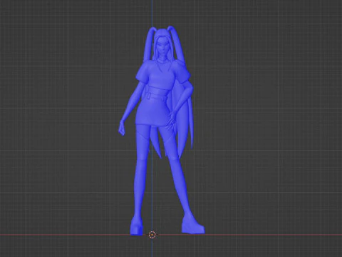 Mira - KPop Demon Hunters 3D Model