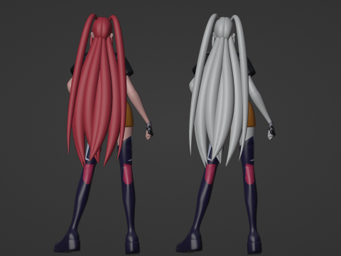 Mira - KPop Demon Hunters Modelo 3D
