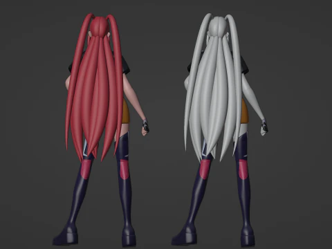 Mira - KPop Demon Hunters 3D Model