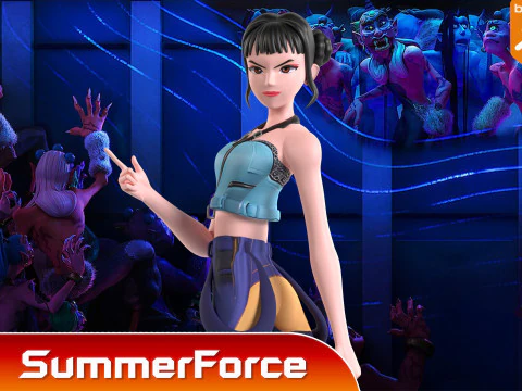Zoey - KPop Demon Hunters 3D Model