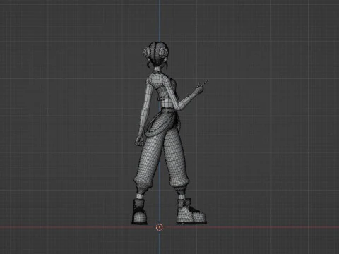 Zoey - KPop Demon Hunters 3D Model
