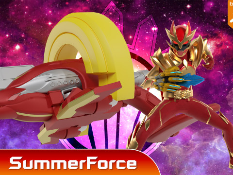 OrcaBooster5050 - No1 Sentai Gozyuger Model 3D