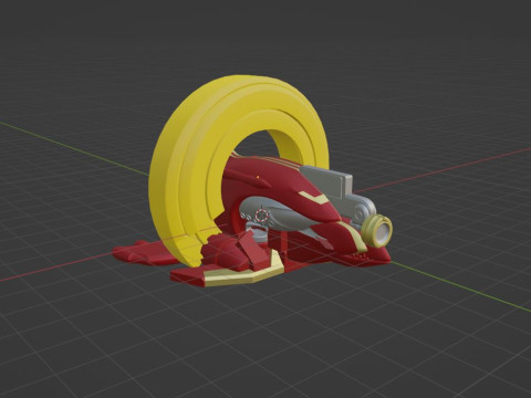 OrcaBooster5050 - No1 Sentai Gozyuger Model 3D