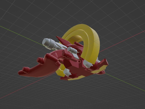 OrcaBooster5050 - No1 Sentai Gozyuger Model 3D