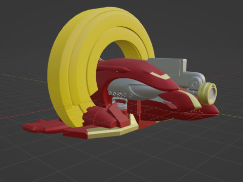 OrcaBooster5050 - No1 Sentai Gozyuger Model 3D