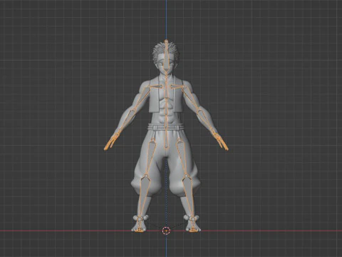 Akaza - Demon Slayer Infinity Castle 3D Model