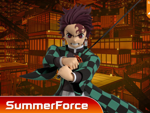 Tanjiro Kamado - Demon Slayer Infinity Castle Model 3D