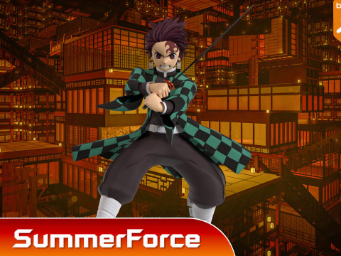 Tanjiro Kamado - Demon Slayer Infinity Castle Model 3D