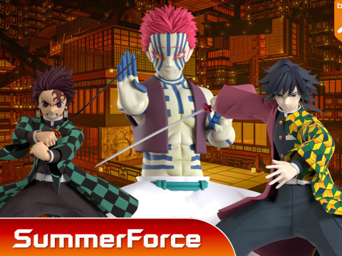Tanjiro Kamado - Demon Slayer Infinity Castle Model 3D