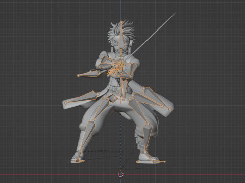 Tanjiro Kamado - Demon Slayer Infinity Castle Model 3D