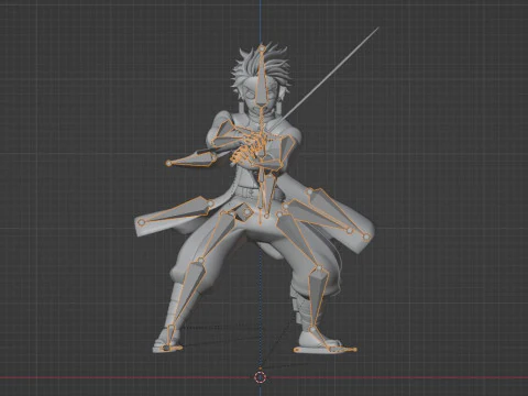 Tanjiro Kamado - Demon Slayer Infinity Castle 3D Model