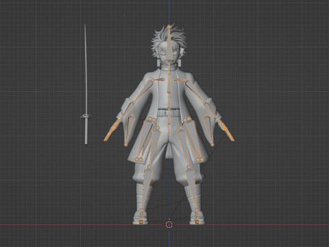 Tanjiro Kamado - Demon Slayer Infinity Castle Model 3D