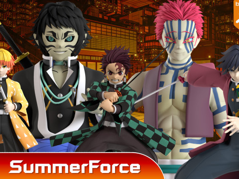 Kaigaku - Demon Slayer Infinity Castle 3D 模型