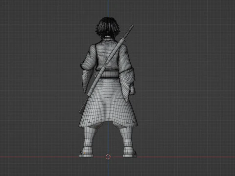 Kaigaku - Demon Slayer Infinity Castle 3D Model