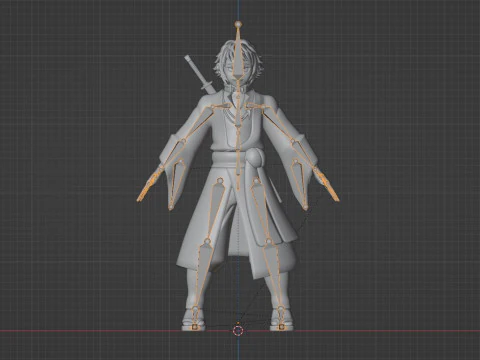 Kaigaku - Demon Slayer Infinity Castle 3D Model