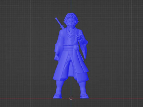Kaigaku - Demon Slayer Infinity Castle 3D Model