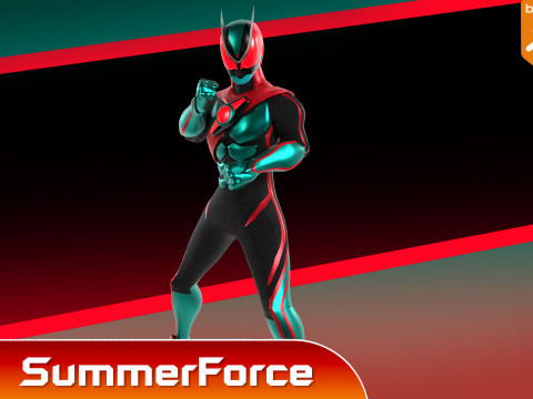 Kamen Rider Zeztz - Physicam Impact 3D Model