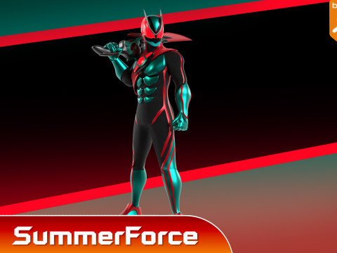 Kamen Rider Zeztz - Physicam Impact 3D Model
