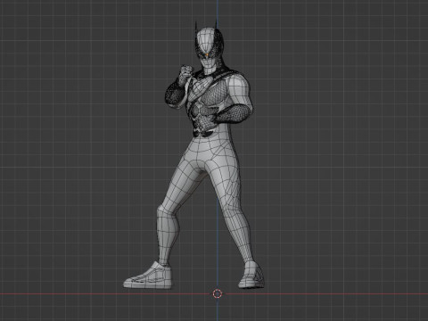 Kamen Rider Zeztz - Physicam Impact 3D Model