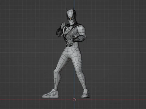 Kamen Rider Zeztz - Physicam Impact 3D Model