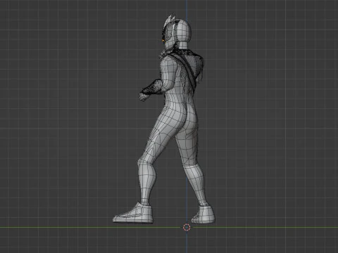 Kamen Rider Zeztz - Physicam Impact 3D Model