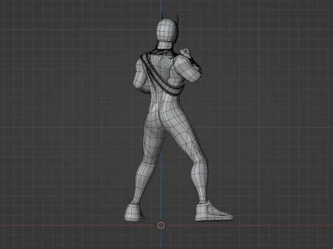 Kamen Rider Zeztz - Physicam Impact 3D Model