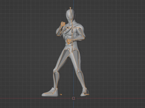 Kamen Rider Zeztz - Physicam Impact 3D Model