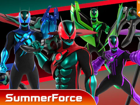 Kamen Rider Zeztz - Stream 3D Model