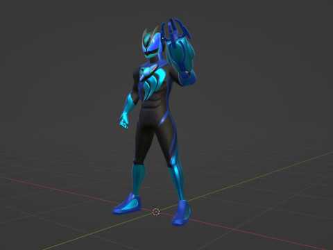 Kamen Rider Zeztz - Stream 3D Model