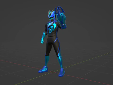 Kamen Rider Zeztz - Stream 3D Model