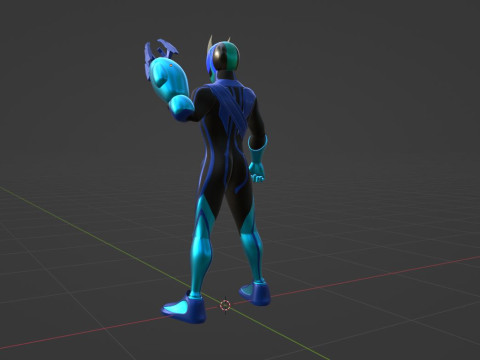 Kamen Rider Zeztz - Stream 3D Model