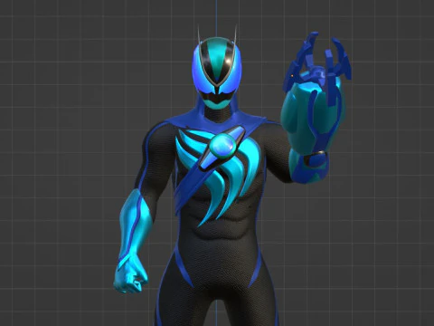 Kamen Rider Zeztz - Stream 3D Model