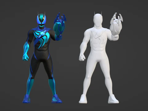 Kamen Rider Zeztz - Stream 3D Model