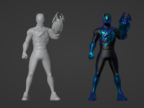 Kamen Rider Zeztz - Stream 3D Model