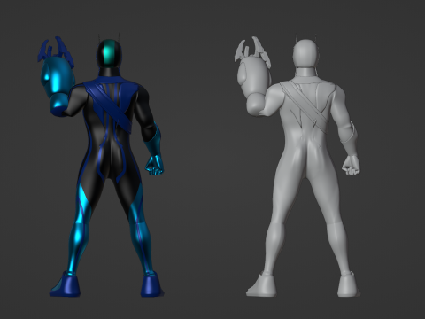 Kamen Rider Zeztz - Stream 3D Model