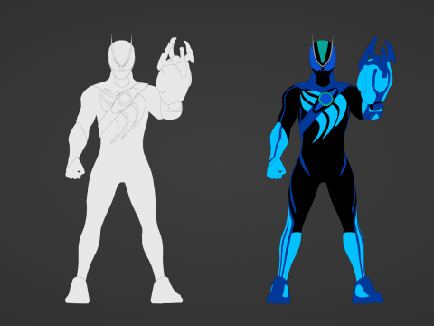 Kamen Rider Zeztz - Stream 3D Model