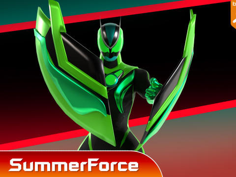 Kamen Rider Zeztz - Recovery 3D Model