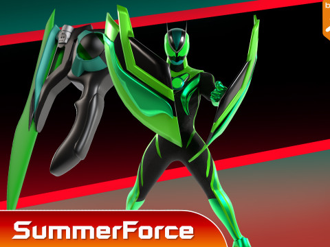 Kamen Rider Zeztz - Recovery 3D Model