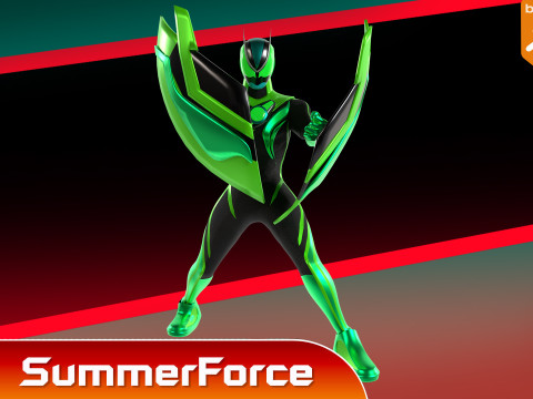 Kamen Rider Zeztz - Recovery 3D Model