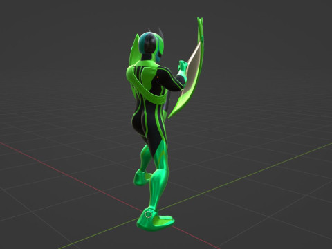 Kamen Rider Zeztz - Recovery 3D Model