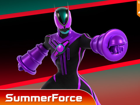 Kamen Rider Zeztz - Wonder 3D 모델