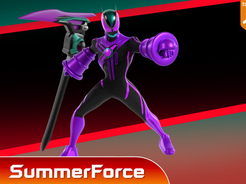 Kamen Rider Zeztz - Wonder 3D 모델