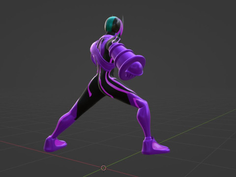 Kamen Rider Zeztz - Wonder 3D 모델