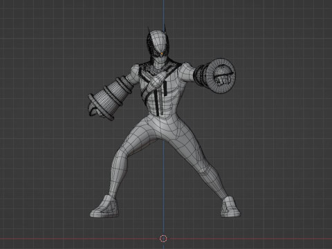 Kamen Rider Zeztz - Wonder 3D 모델