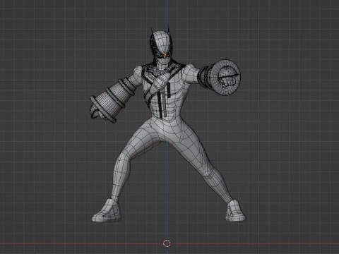 Kamen Rider Zeztz - Wonder 3D Model