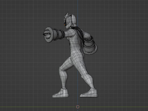 Kamen Rider Zeztz - Wonder 3D 모델