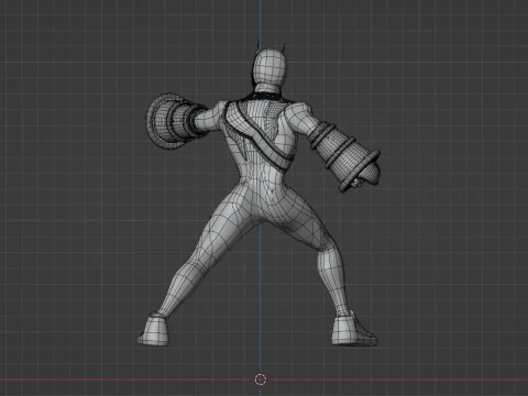 Kamen Rider Zeztz - Wonder 3D Model