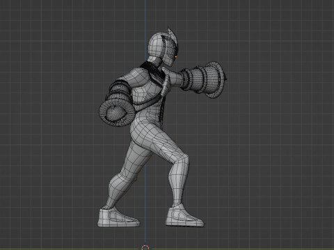 Kamen Rider Zeztz - Wonder 3D 모델