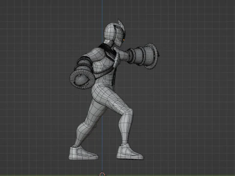 Kamen Rider Zeztz - Wonder 3D Model