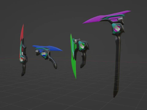 Breakam Zeztzer - Kamen Rider Zeztz Modelo 3D